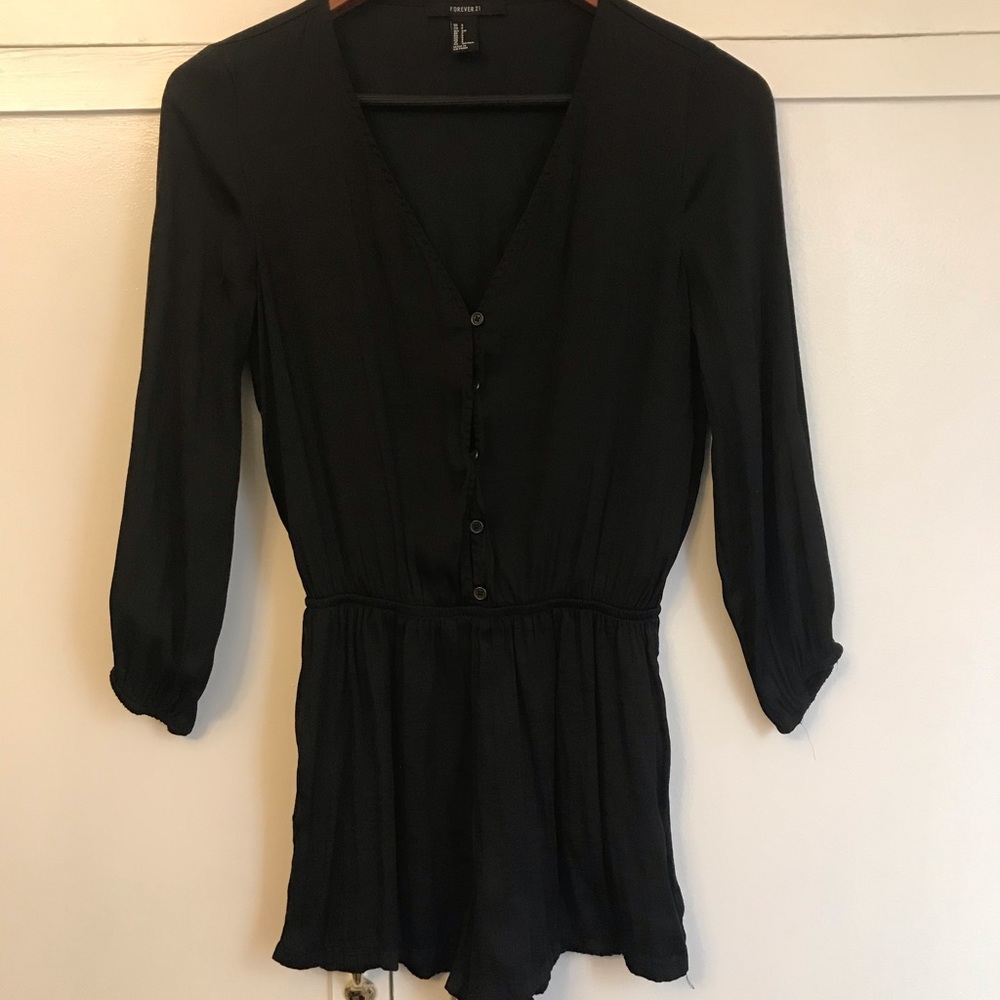 Long sleeve romper